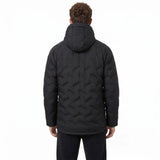 Umbro Insulated Padded Mens Full-Zip Hooded Jacket