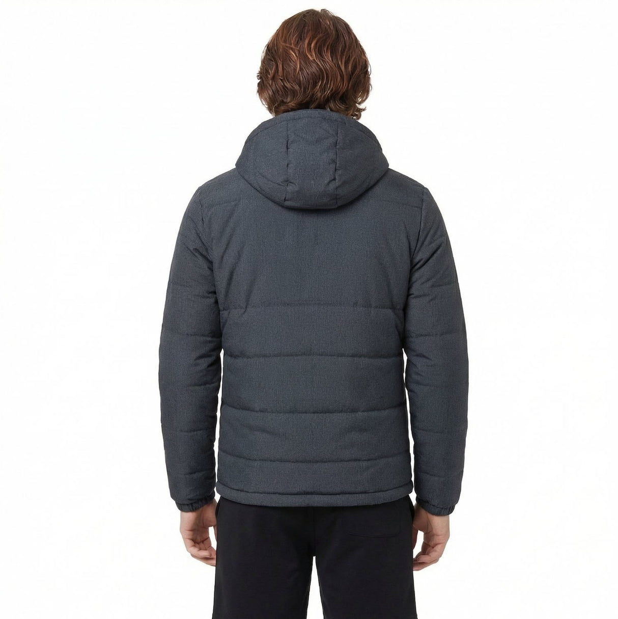 Umbro Padded Mens Full-Zip Hooded Jacket