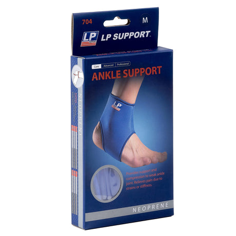 LP Neoprene Ankle Support Blue