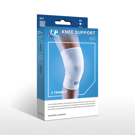 LP Elasticated Lightweight Adults Compression Knee Support