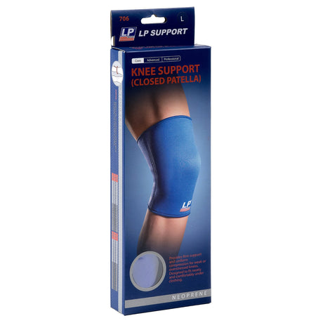 LP Closed Patella Adults Slip-On Compression Knee Support