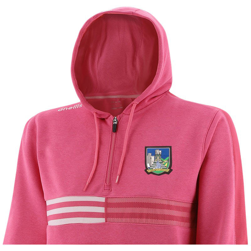 O'Neills Limerick GAA Nepal Womens Half Zip Hoodie