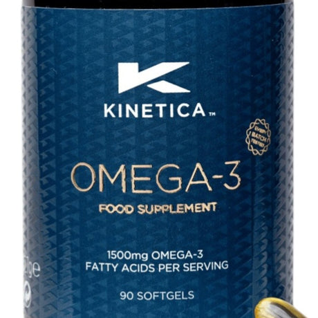 Kinetica Omega-3 Fish Oil - 90 capsules - 45 Servings