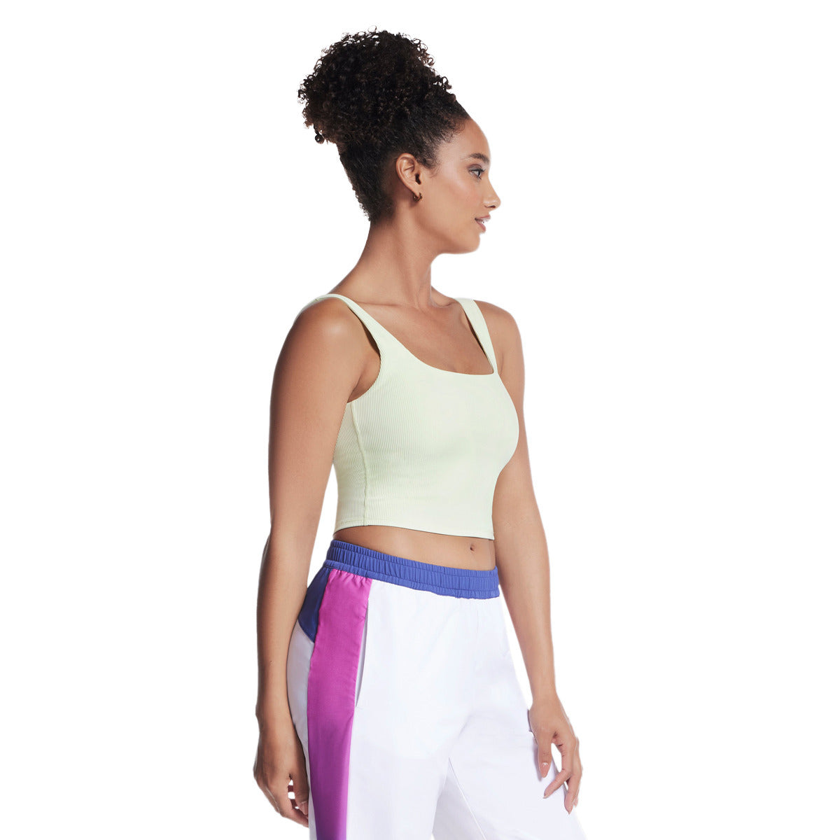 Skechers Go Flex Rib Longline Womens Bra - Side View