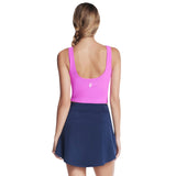 Skechers Go Flex Rib Longline Womens Bra - Back View