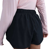 Nike Tempo Womens Dri-FIT Mid-Rise 3" Brief-Lined Running Shorts (Plus Size)