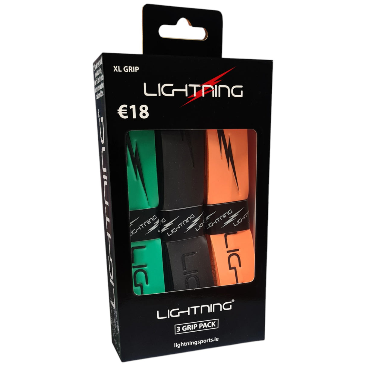 Lightning Hurling XL Grip Trio - 3 Grip Pack