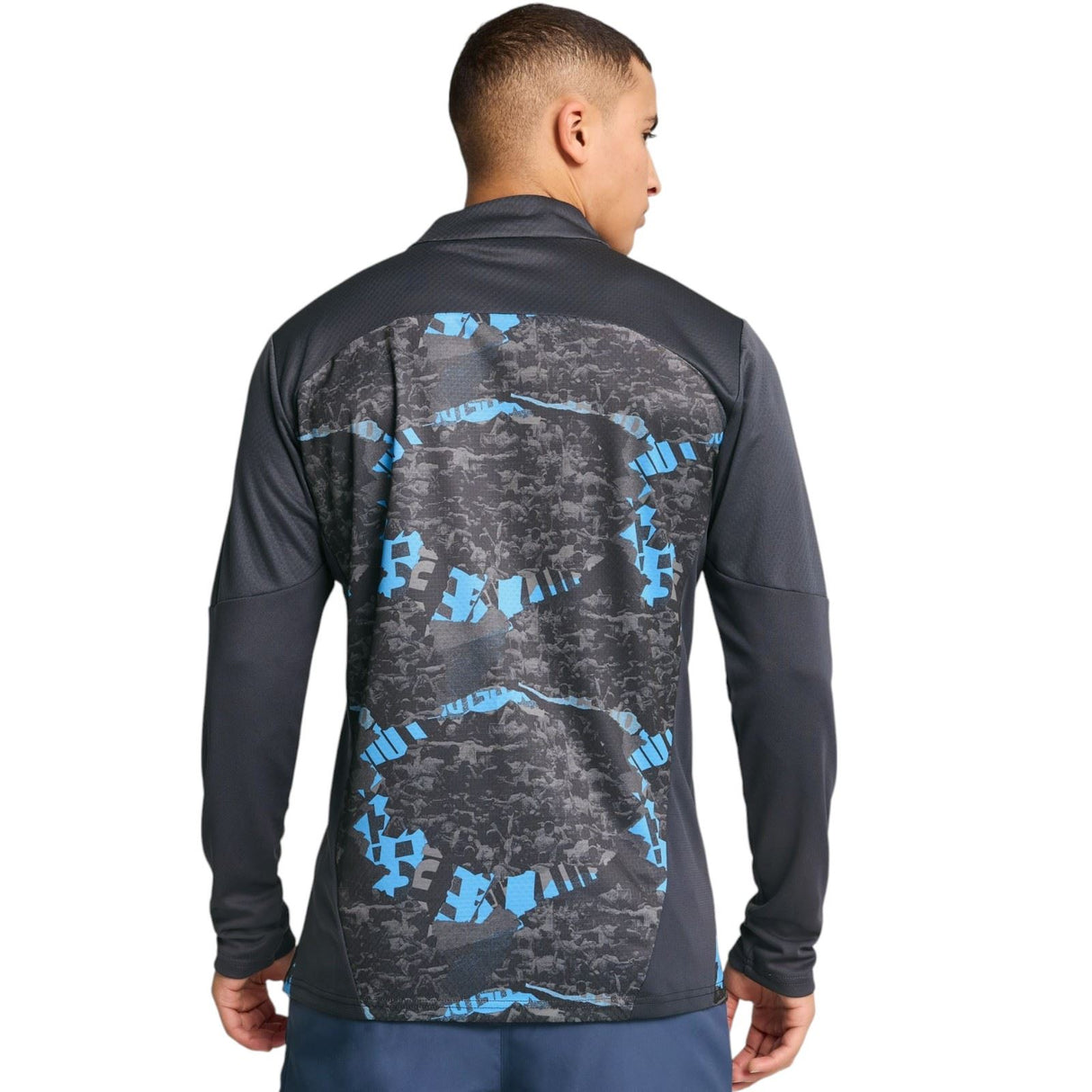 Puma Man City Football 2024/25 Pre-Match Mens Half-Zip Top