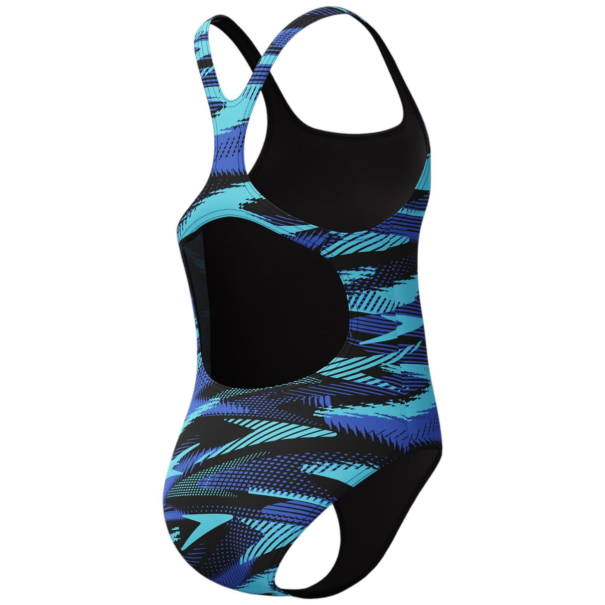 Speedo HyperBoom Allover Medalist Girls Printed Swimsuit