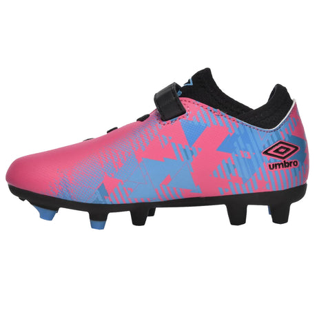 Umbro Formation III Junior Firm Ground Velcro Football Boots