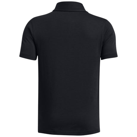 Under Armour Icon Kids Short Sleeved Golf Polo Shirt