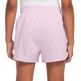 Nike One Big Kids' (Girls') Dri-Fit High-Waisted Woven Training Shorts