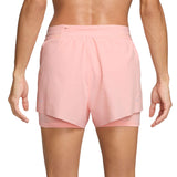 Nike Swift Womens Dri-Fit Mid-Rise 2-In-1 Running Shorts