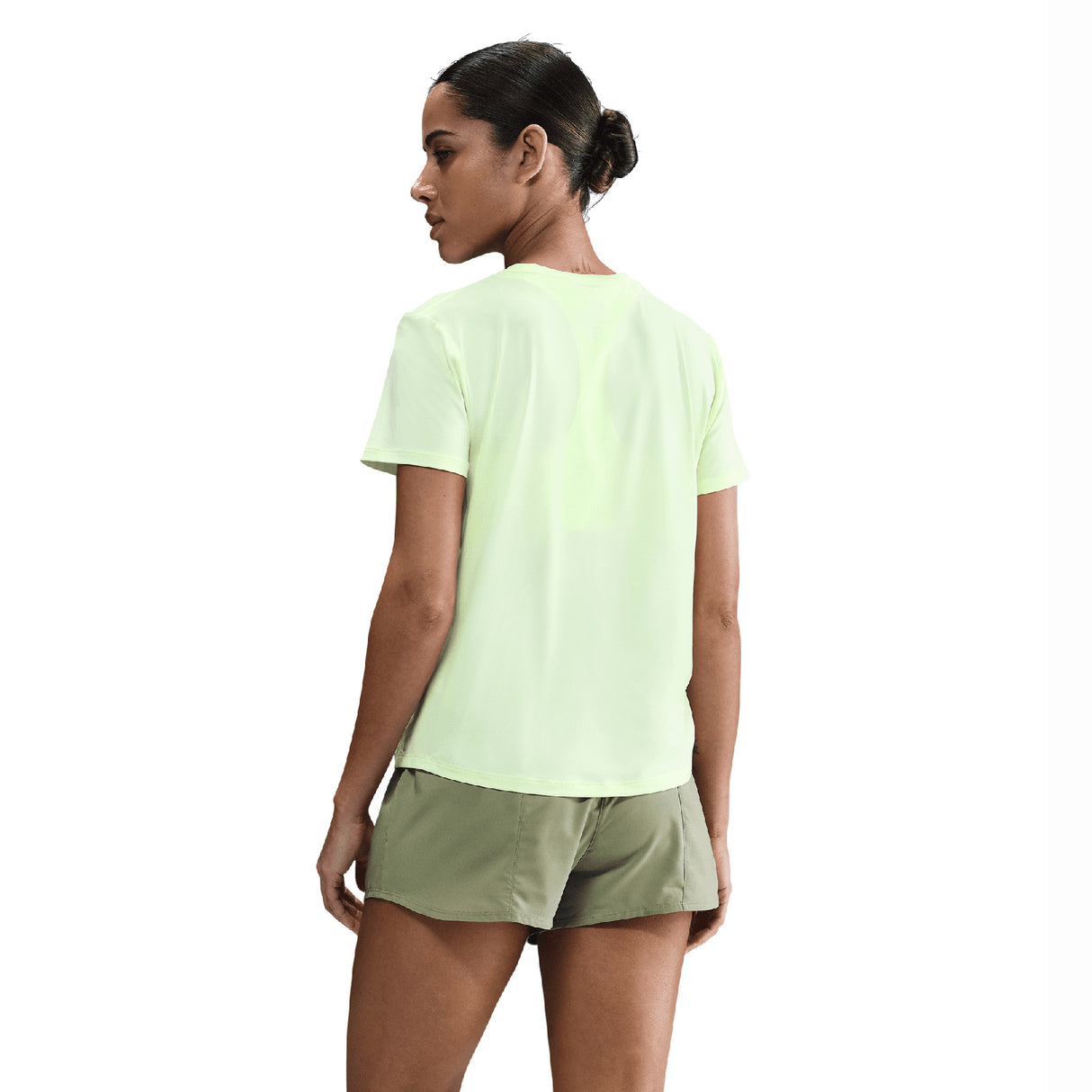 Nike One Swoosh Womens Tee Yellow