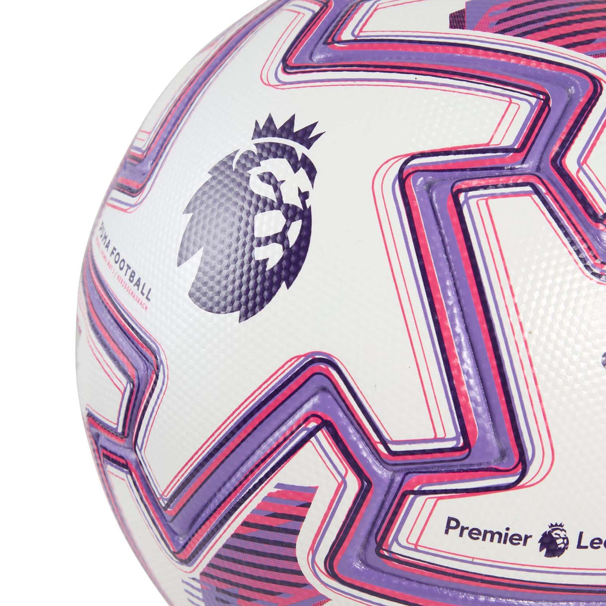 PUMA Orbita Ultimate Premier League Brilliance Football Size 5 - FIFA® Quality Pro Close-Up View Premier League Logo 