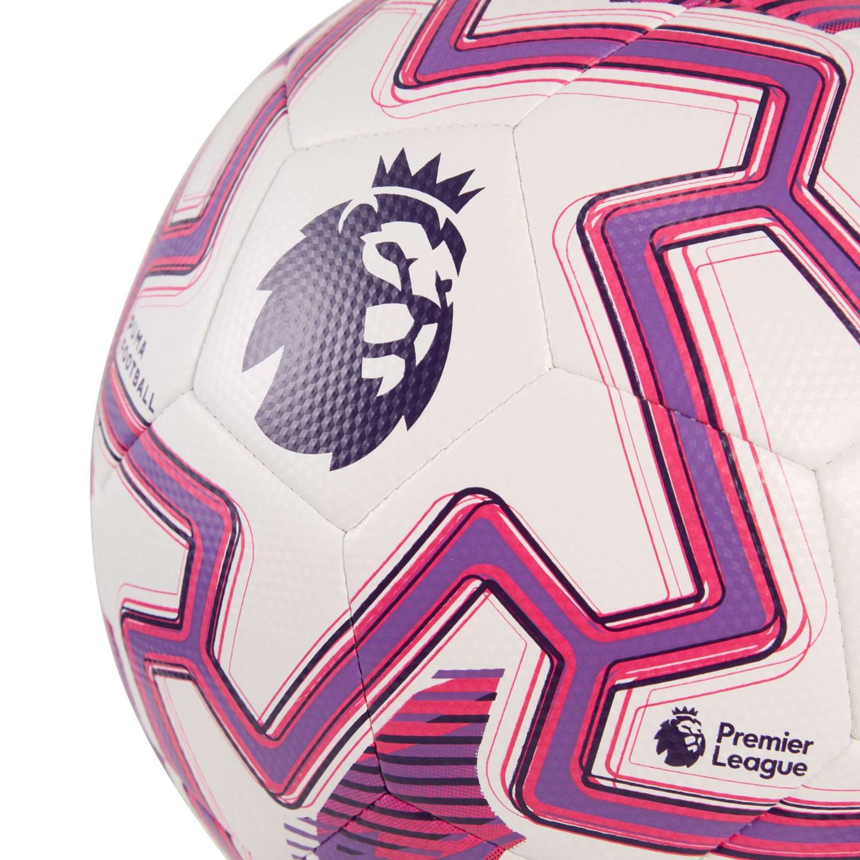 PUMA Orbita Cup Premier League 2025/26 Brilliance Football Size 5 - Close up view