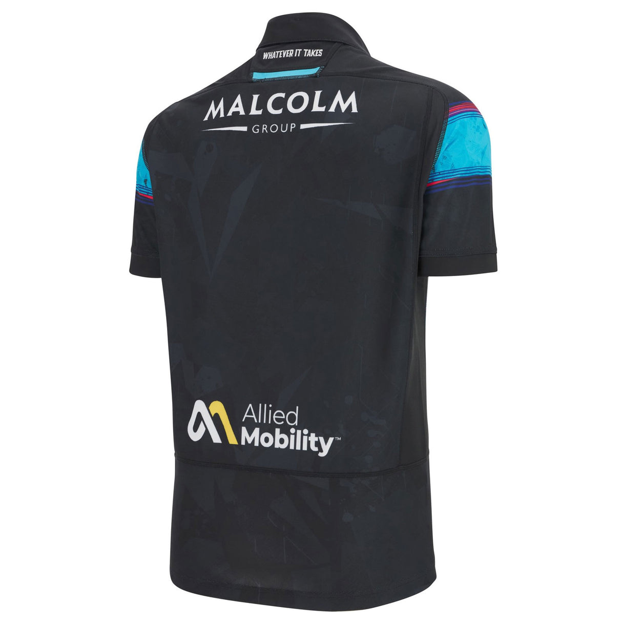 Macron Glasgow Warriors Rugby 2025/26 Kids Euro Replica Shirt