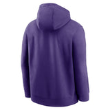 Nike Vikings Club Logo Hoodie Purple