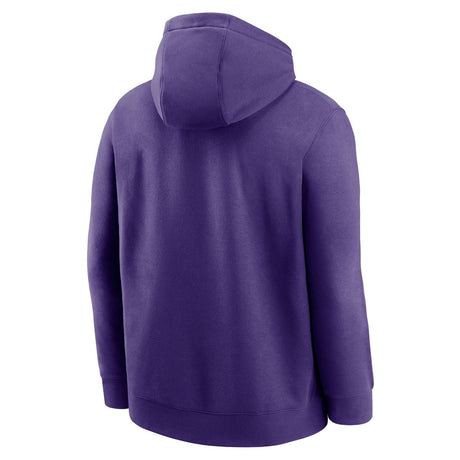 Nike Vikings Club Logo Hoodie Purple