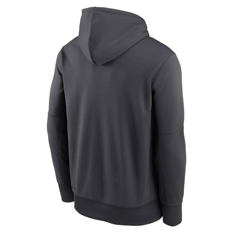 Nike Steelers Therma Hoodie Grey