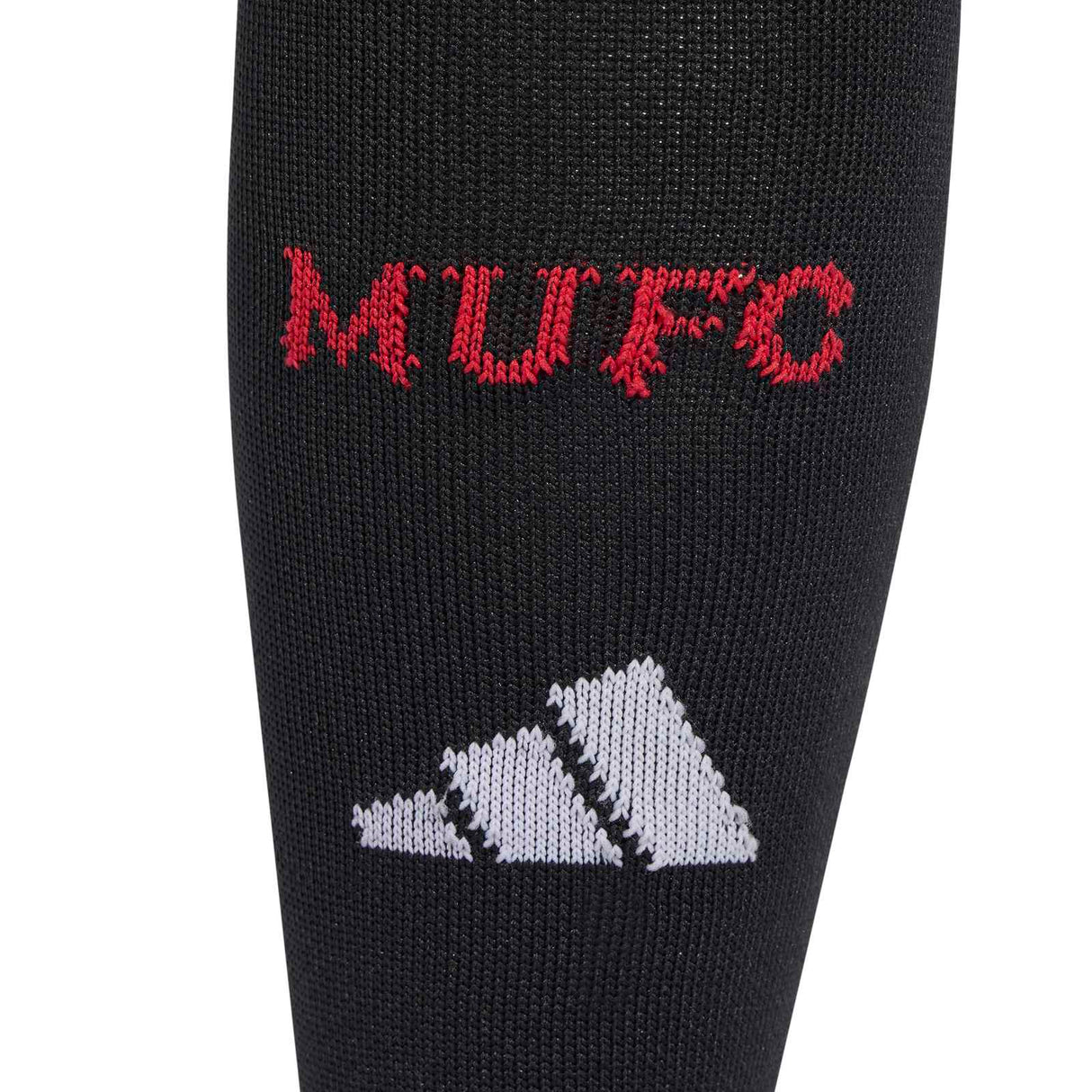 adidas Manchester United Football 2025/26 Adults Home Socks Close-Up Logo View