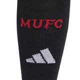 adidas Manchester United Football 2025/26 Adults Home Socks Close-Up Logo View