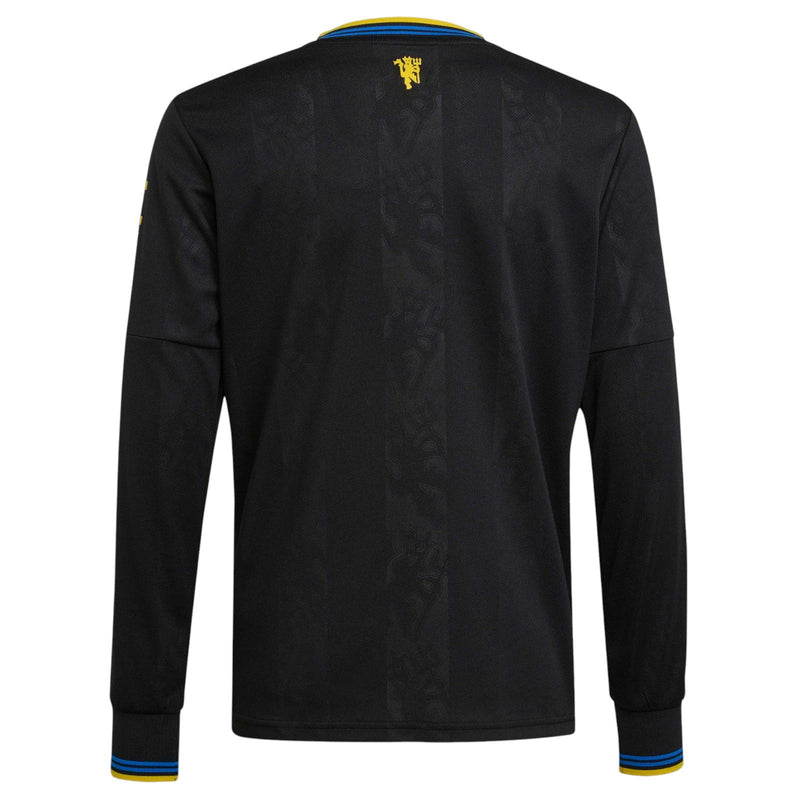 adidas Manchester United Football 2025/26 Long Sleeved Kids 3rd Jersey