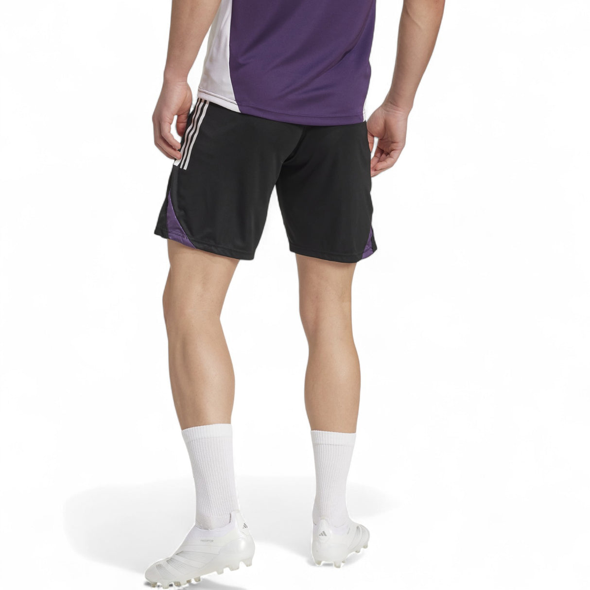 adidas Manchester United Football 2025/26 Adults Short Model Back View