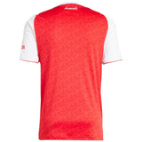 adidas Arsenal Football 2025/26 Mens Short Sleeved Home Jersey Back View