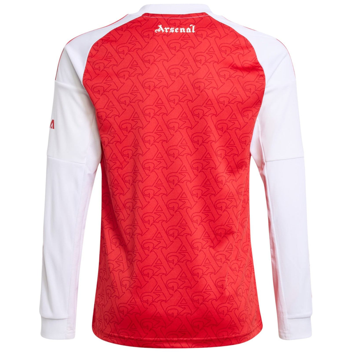 adidas Arsenal Football 2025/26 Kids Long Sleeved Home Jersey Front View