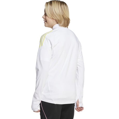 adidas Juventus Football Kids 2025/26 Half-Zip Training Top Model Back View