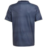 adidas Real Madrid Football 2025/26 Kids Short Sleeved Away Jersey Back View