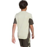 adidas Real Madrid Football 2025/26 Kids Training Jersey Model Back Side View