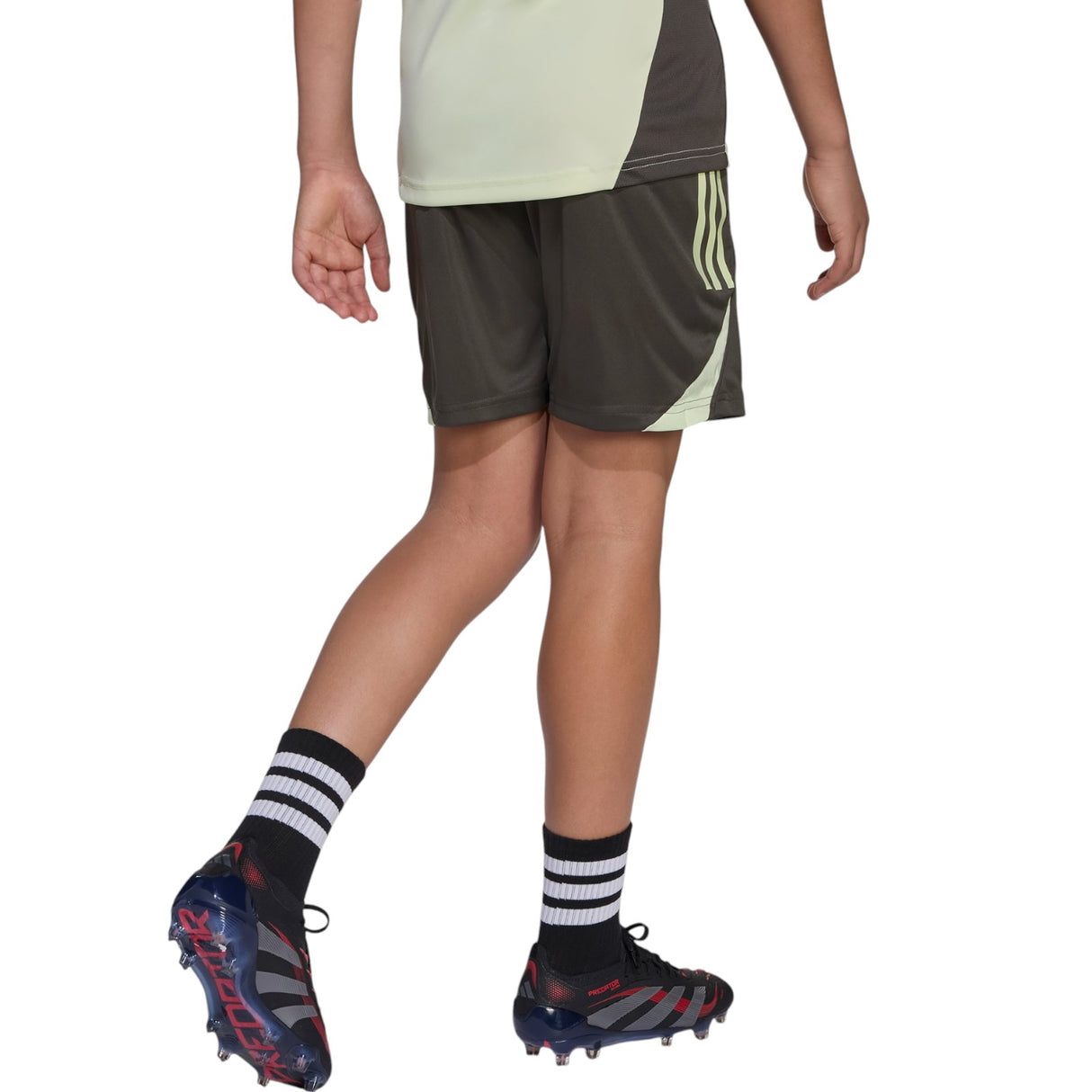 adidas Real Madrid Football 2025/26 Kids Training Short Model Back Side View