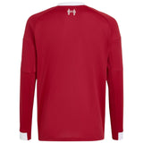 adidas Liverpool Football 2025/26 Kids Long Sleeved Home Jersey