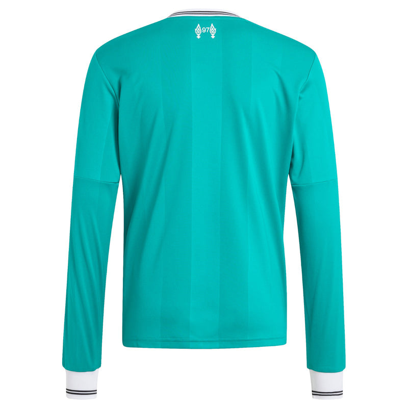 adidas Liverpool Football 2025/26 Kids Long Sleeve Third Jersey