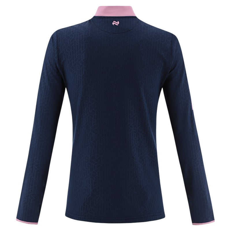 O'Neills Kerry Hydra Wmn Brsh QZ Top Nvy