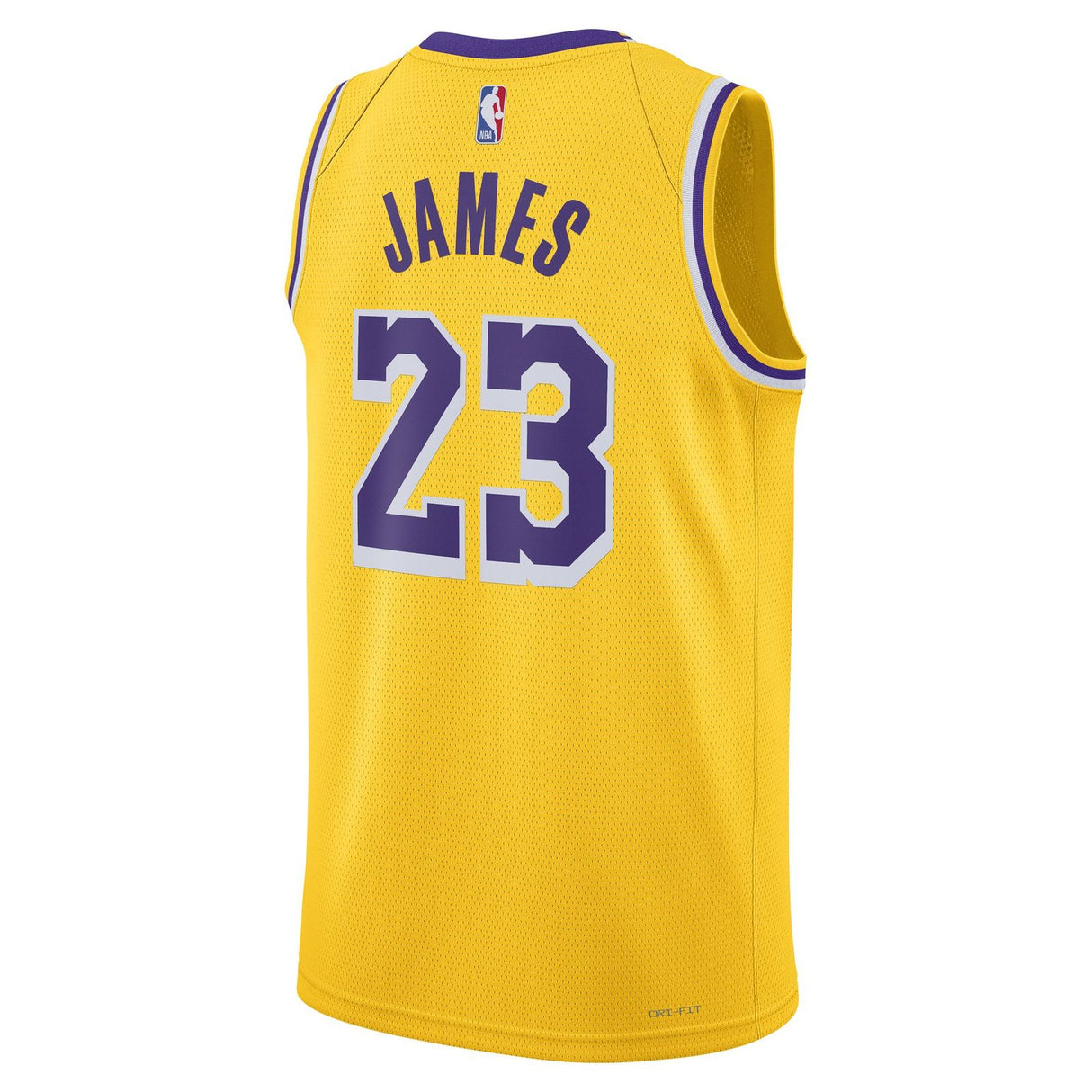 Nike Los Angeles Lakers James 23 Icon Edition Mens NBA Jersey