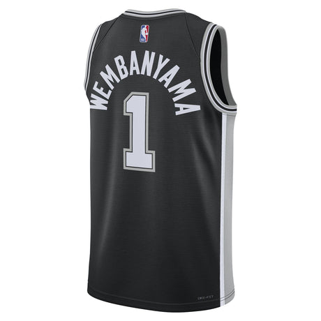 Nike San Antonio Spurs Wembanyama 1 Icon Edition Mens NBA Jersey