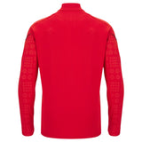 Macron Wales Rugby 2025/26 Half-Zip Mens Training Top