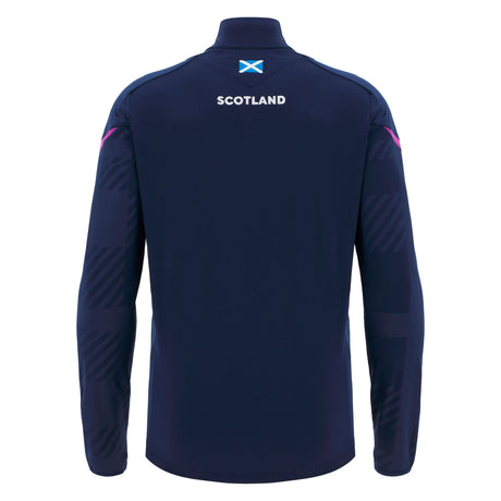 Macron Scotland Rugby 2025/26 Lightweight Training Half-Zip Top