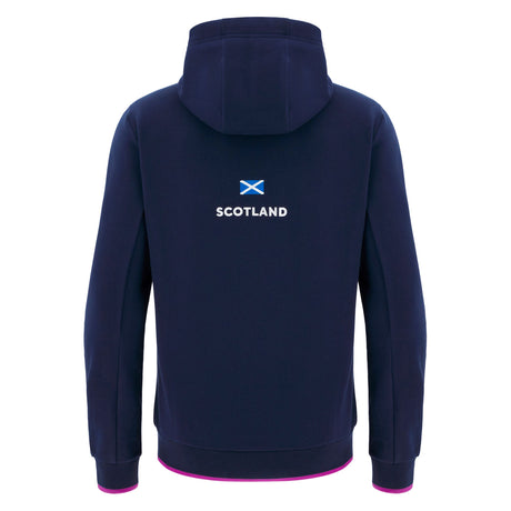 Macron Scotland Rugby 2025/26 Comfortable Travel Hoodie