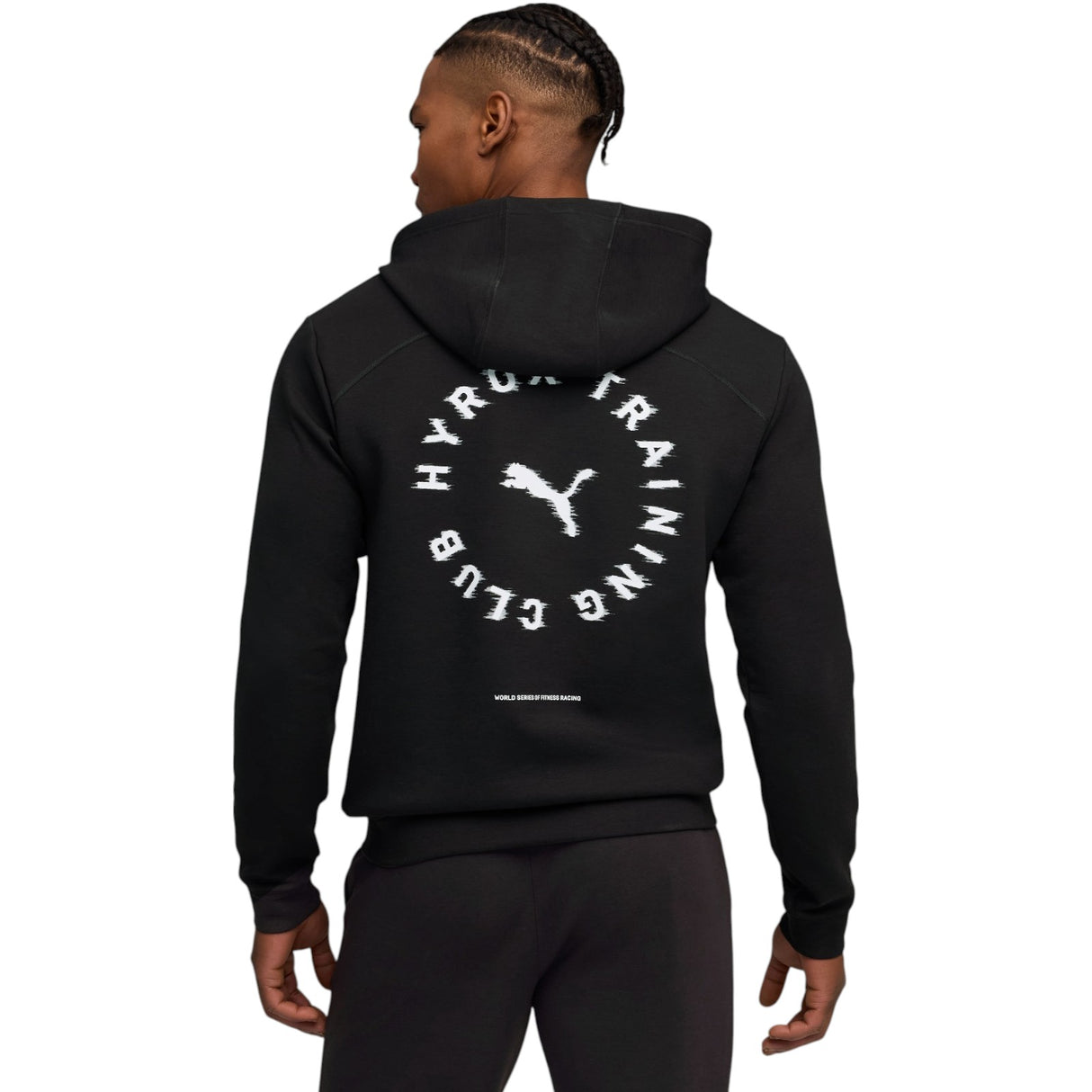 PUMA HYROX CLOUDSPUN Mens HOODIE Black