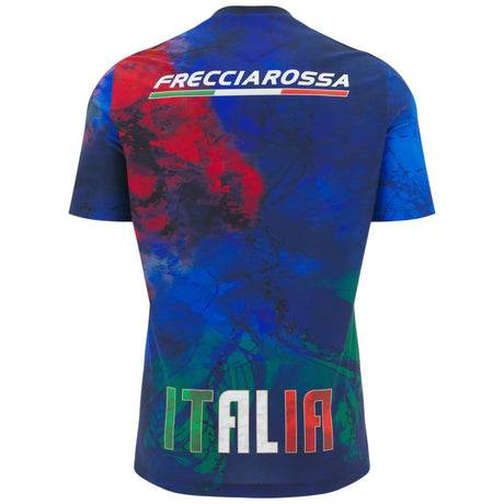 Macron Italy Rugby 2025/26 Mens Short Sleeved Training Jersey