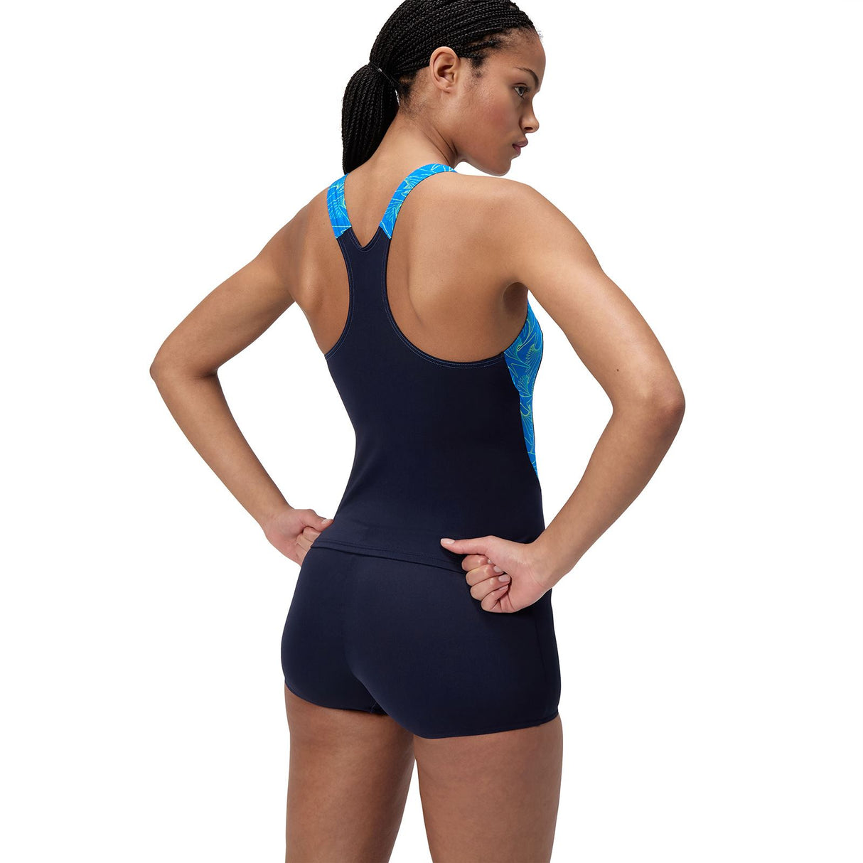 Speedo Hyperboom Women's Tankini Quick-Drying Training Fitness Chlorine- Resistant Swimwear (Pack of 1 Speedo Hyperboom Women's Tankini Quick-Drying Training Fitness Chlorine- Resistant Swimwear (Pack of 1