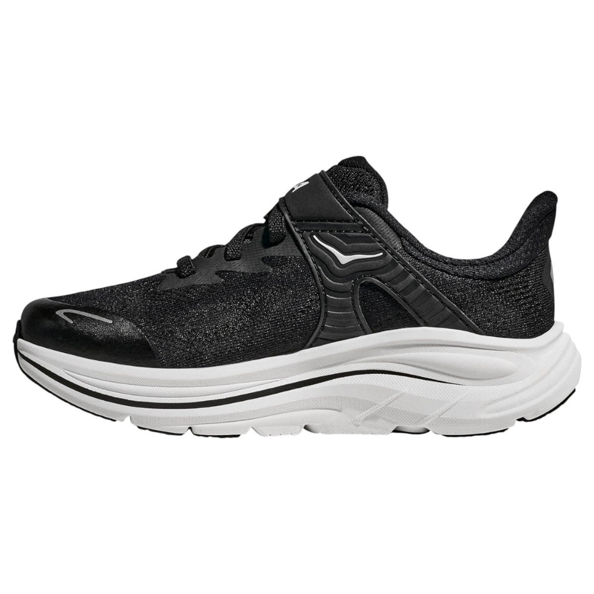 HOKA Junior Clifton 10 Black/White