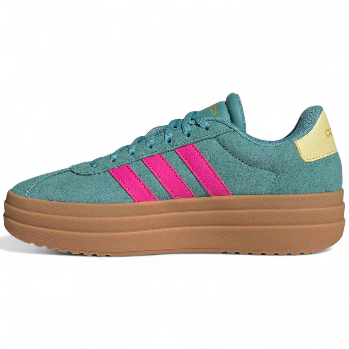 adidas VL Court Bold Womens Regular-Fit Lace Shoes Inner Full View
