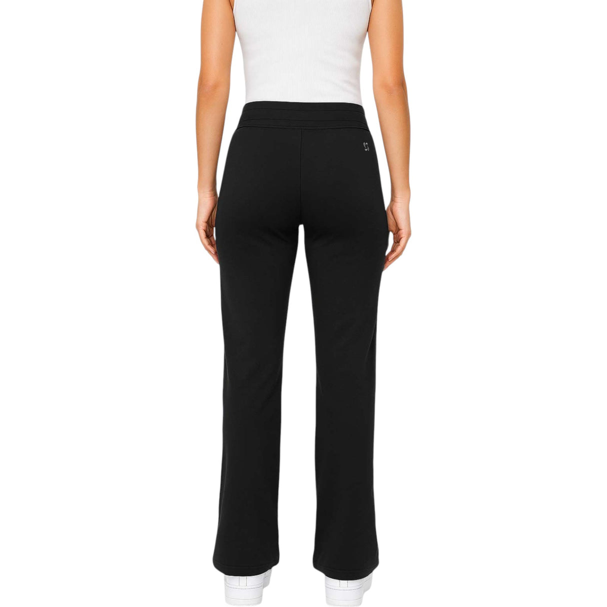 BodyLogic Classic Full-Length Womens Jogger Pant Model Back View