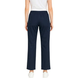 BodyLogic 7/8 Length Woven Womens Jogger Pant Model Back View