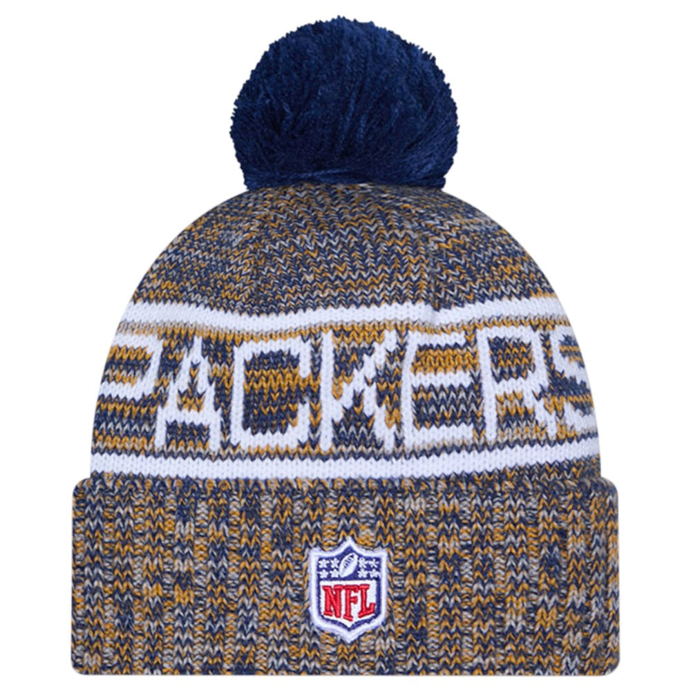New Era NFL BAY PACKERS SIDELINE BOBBLE BEANIE - Mütze - green/grün